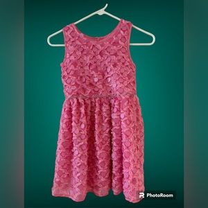 Cat & Jack kids 7/8 pink dress